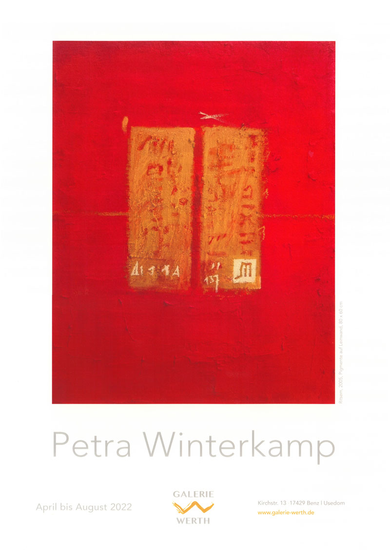 Petra Winterkamp Ausstellung 2022 in Usedom